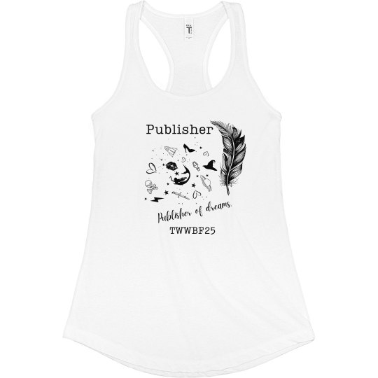Publisher Pride TWWBF 2025 Tank Top Publisher Pride TWWBF 2025 Tank Top