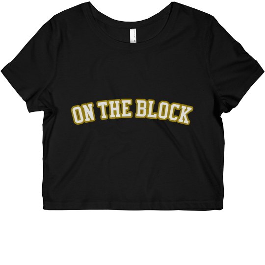 Pull Up On The Block/Women's Crop Top