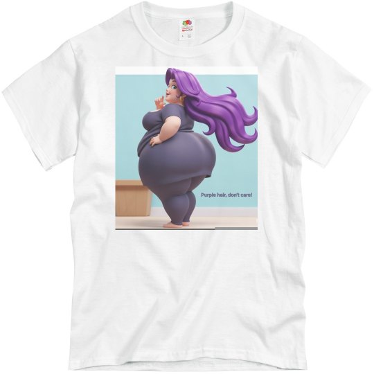 Purple hair dont care