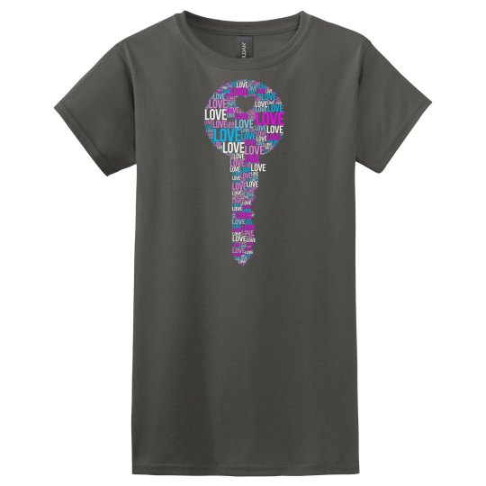 Purple Love is the key shirt