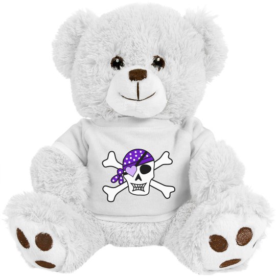 Purple Pirate Crossbones