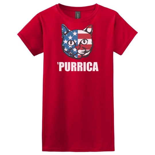 Purrica Murica Merica Cat Spoof Purrica Murica Merica Cat Spoof
