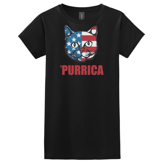 Purrica Murica Merica Cat Spoof Purrica Murica Merica Cat Spoof