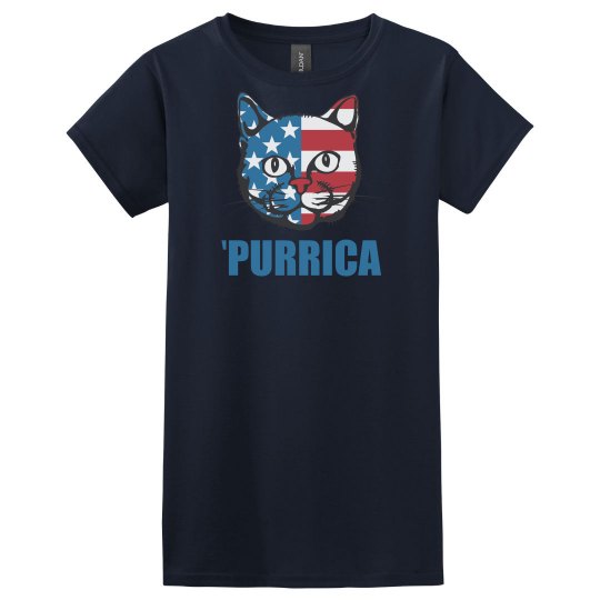Purrica Murica Merica Cat Spoof Purrica Murica Merica Cat Spoof
