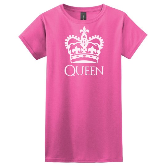 QUEEN WITH CROWN CPINK