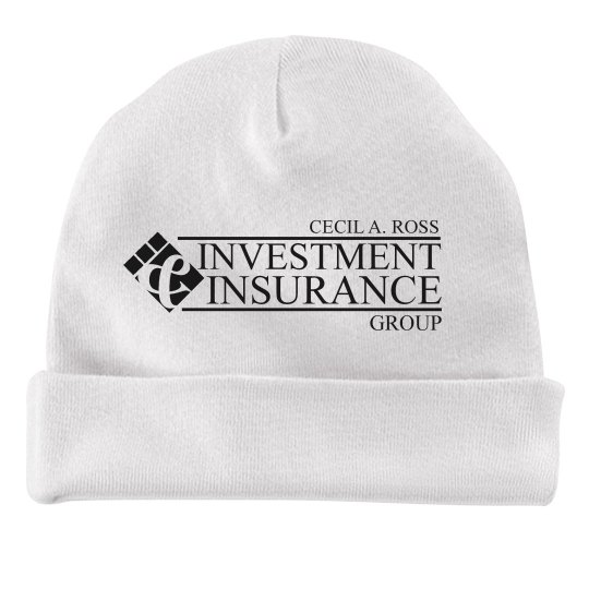 Rabbit Skins Blue Baby Hat