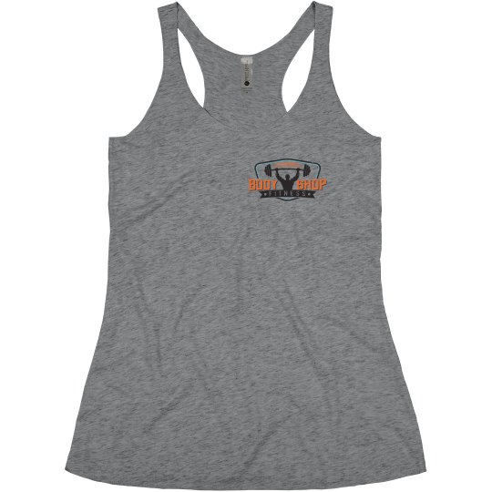 Racerback tank top