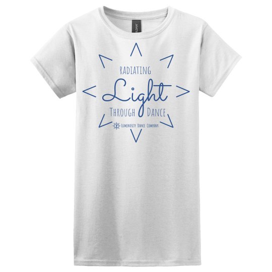 Radiating Light Through Dance (blue print)