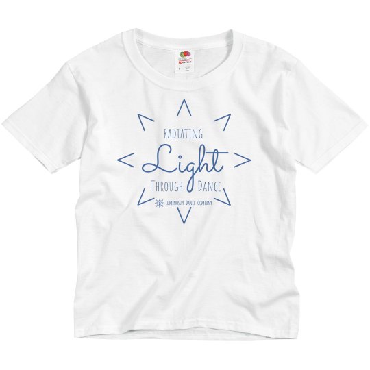 Radiating Light Through Dance (blue print)