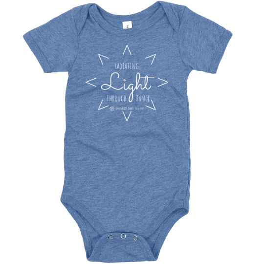 Radiating Light Through Dance (white print)