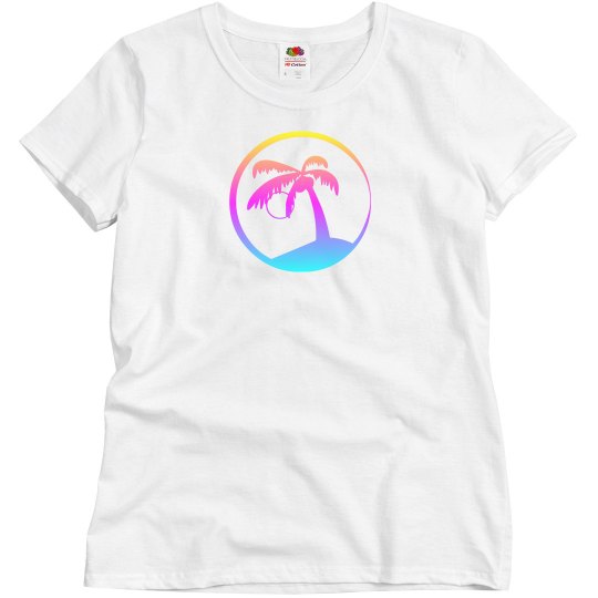 Rainbow Beach Palm Tree