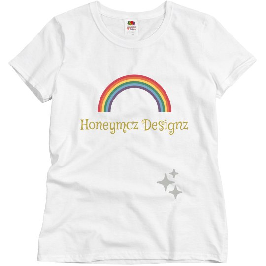 Rainbow designz tee