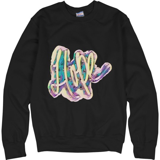 Rainbow of hope sweatshirt