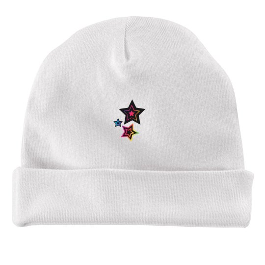 Rainbow stars hat