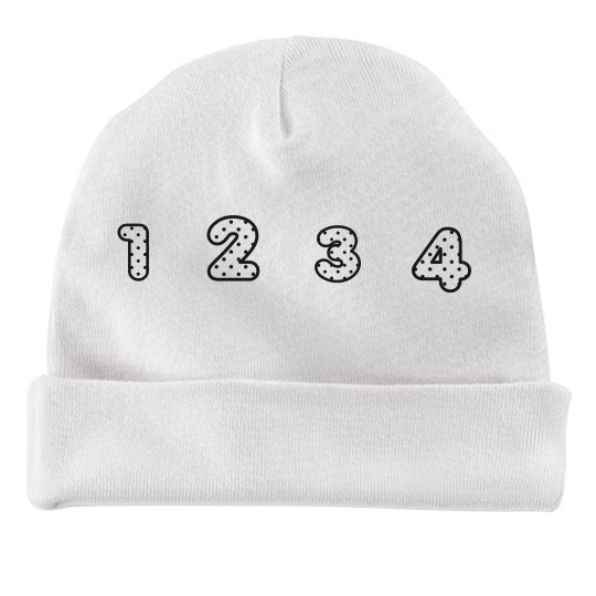 Random Wear Numbers Hat (in)