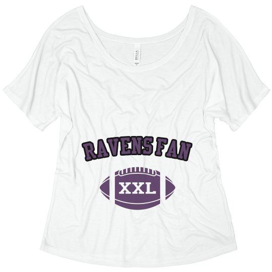 ravens girly tee