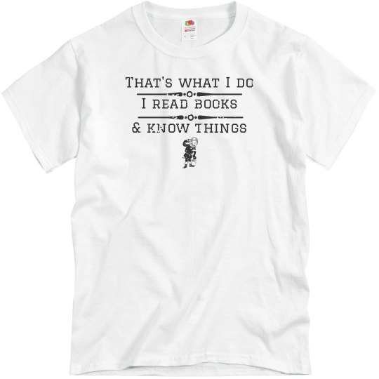 Read books & know things Read books & know things