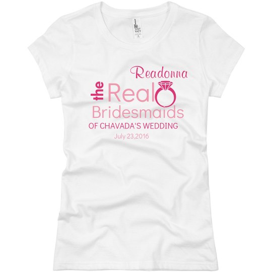 readonna bridesmaid shirt 