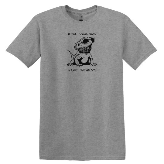 Real dragons have beards Real dragons have beards