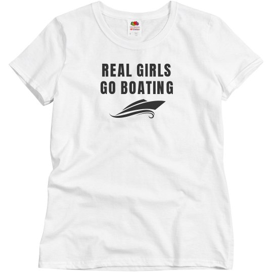 Real girls go boating