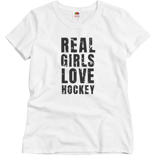 Real girls love hockey