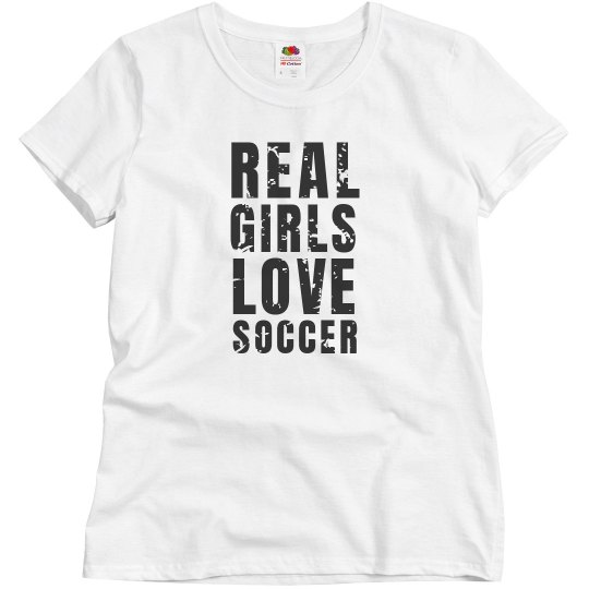 Real girls love soccer