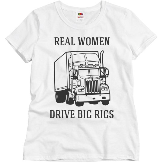 Real women drive big rigs