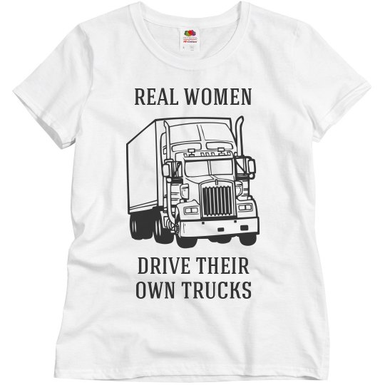 Real women drive trucks