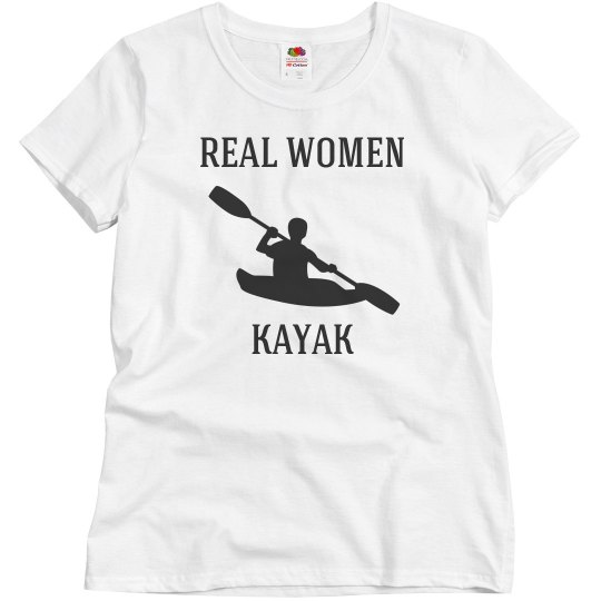 Real women Kayak