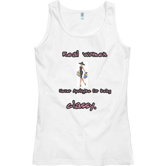 Real Women Never Apologize Tank...