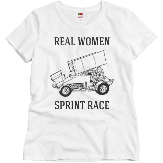 Real women sprint race