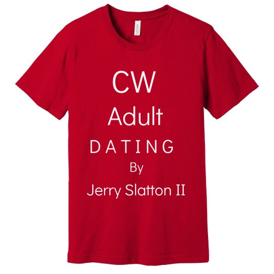 Red and white CW Tee