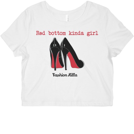 Red Bottom Wm FK Tee Red Bottom Wm FK Tee