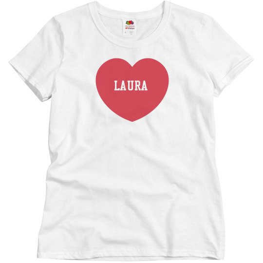 Red Heart Tshirt Girls