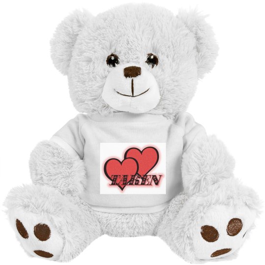 Red Hearts Teddy Bear
