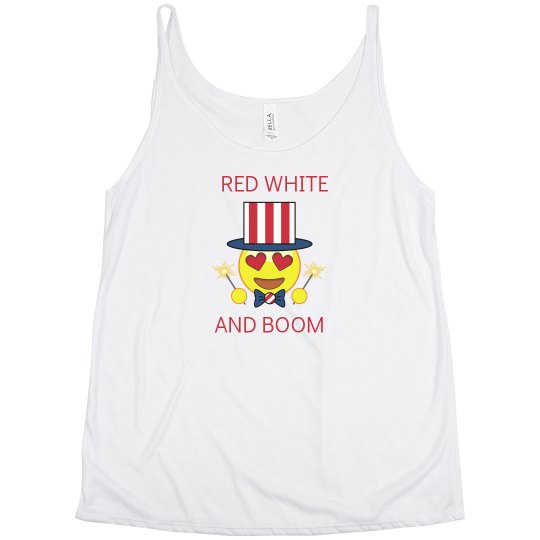 Red White And Boom Tank