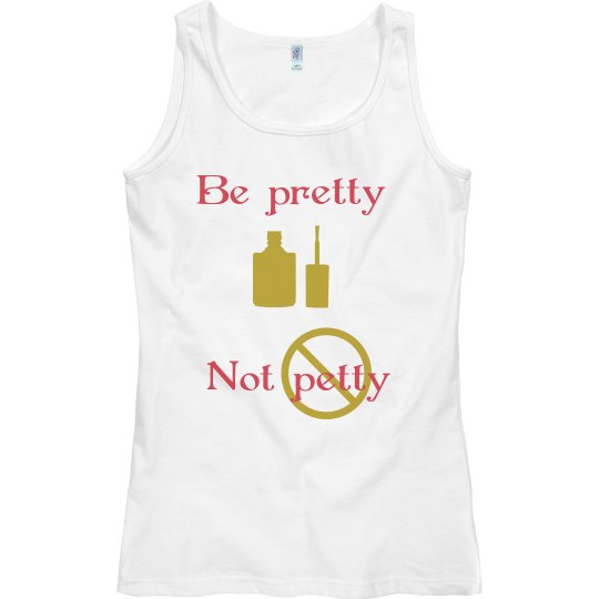red/gold pretty/petty tee red/gold pretty/petty tee