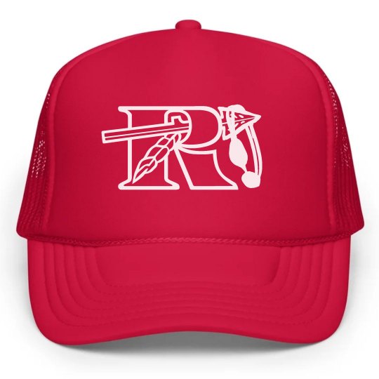 Red/white hat Red/white hat