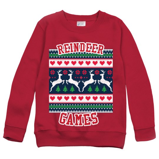 Reindeer Games christmas sweater