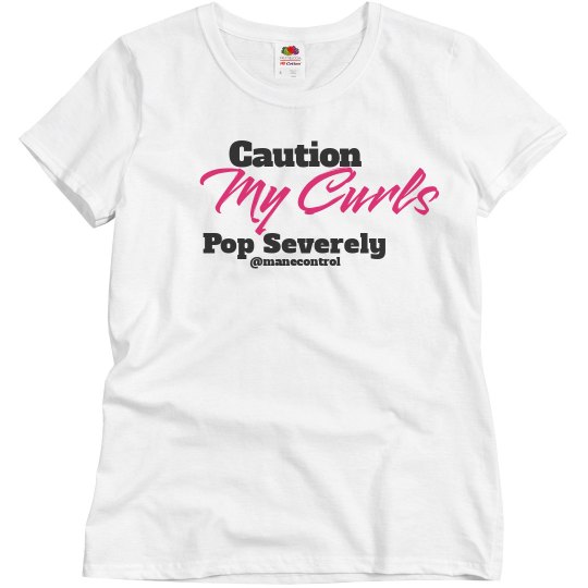 Relaxed fit My curls pop