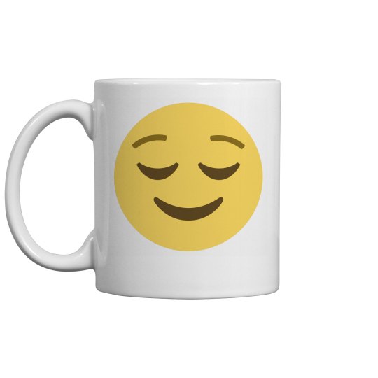 Relieved Face Coffee Mug Relieved Face Coffee Mug