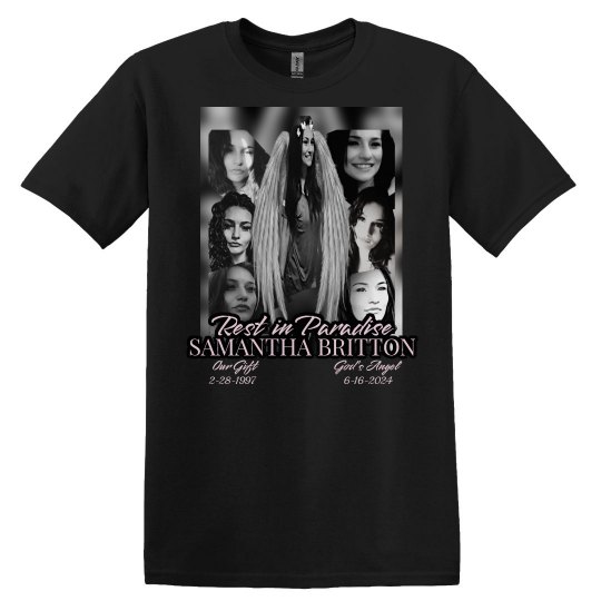 Rest in Paradise Samantha Britton Men’s/Unisex Tee