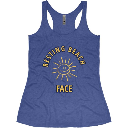 Resting Beach Face Resting Beach Face