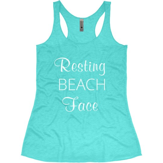 Resting Beach Face Resting Beach Face
