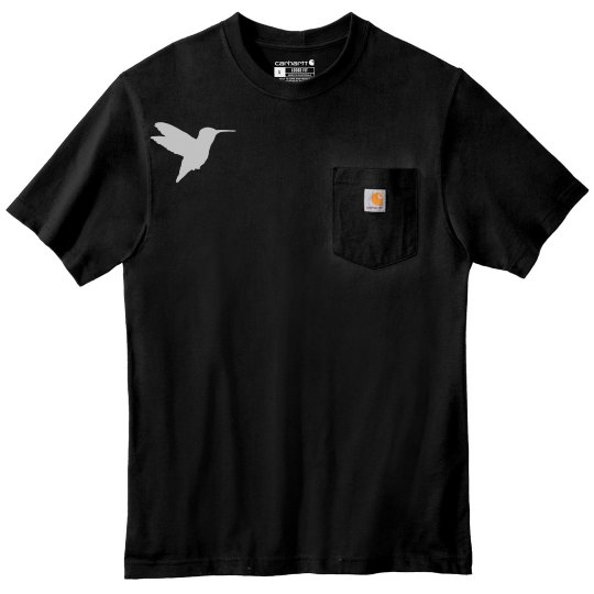 Ribbon M.E. Carhartt Black T-Shirt