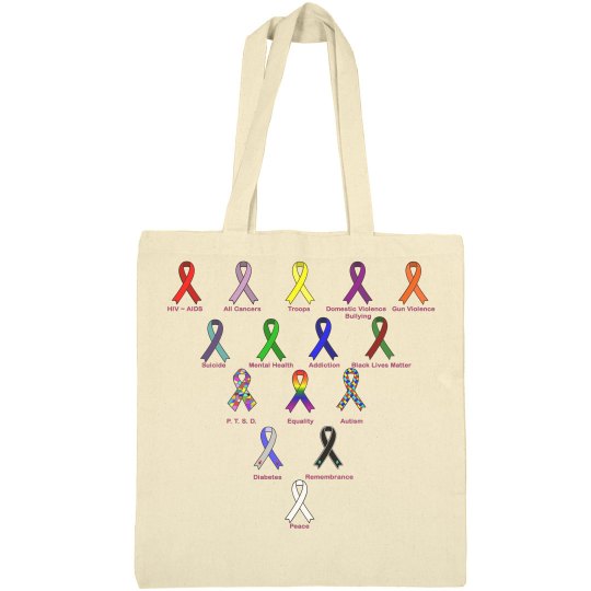 Ribbons Tote Bag