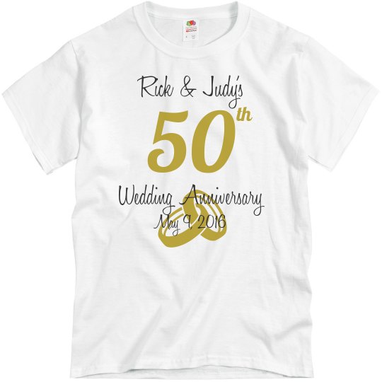 Rick & Judy's Anniversary Tee