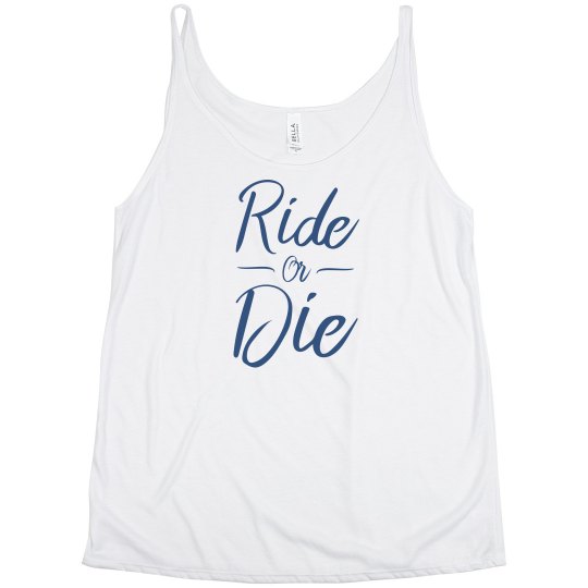 RIDE OR DIE FLOWY TANK RIDE OR DIE FLOWY TANK