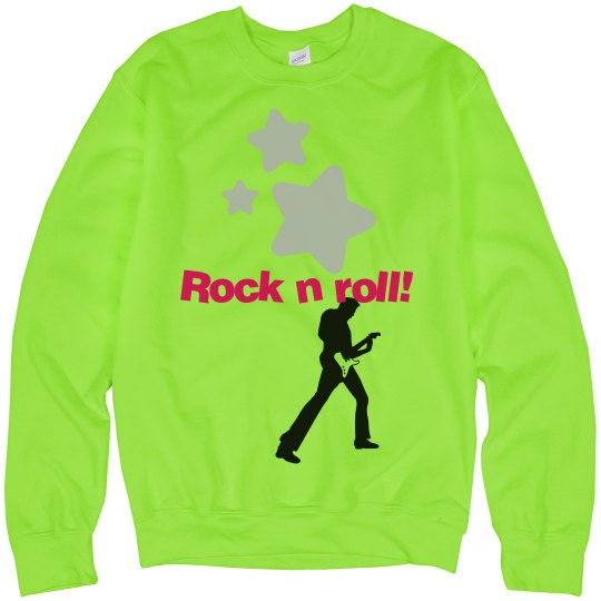 Rock n roll sweatshirt
