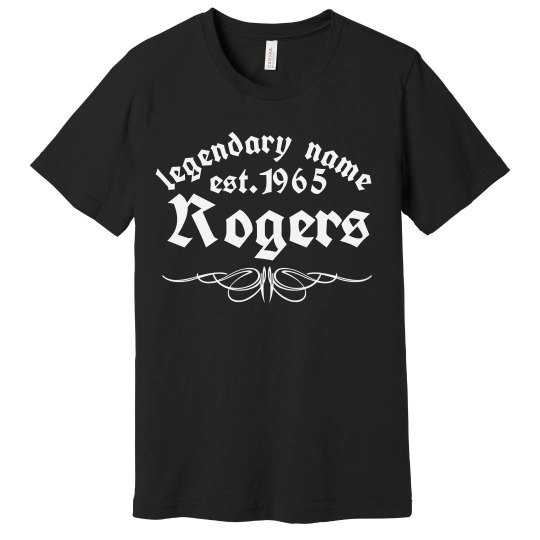 Rogers. Legendary name 